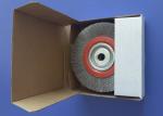 Long Life Crimped Wire Wheel Brush 150 X 16mm Stainless Steel For Removing Rust
