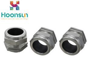 Wholesale M8 Metric Thread IP68 Cable Connector , Water Resistance Steel Cable Gland from china suppliers