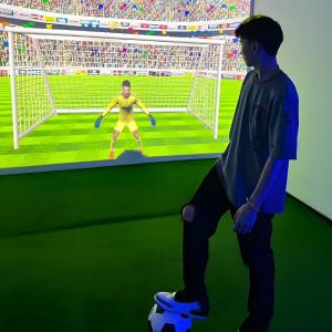Wholesale Ar Interactive Sports Football Simulator Virtual Interactive Game Projection from china suppliers