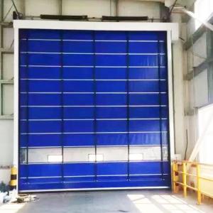 Wholesale PVC Stacking Garage Doors Fast Rolling Shutter Industrial Folding Door from china suppliers