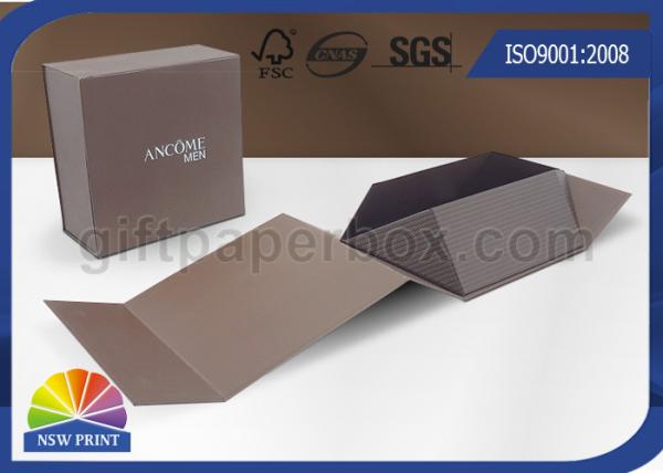 Logo Printing Art Paper Gift / Watch Packaging Boxes , Foldable Packaging Paper