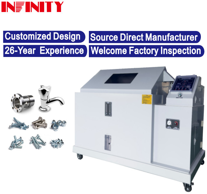 8mm Thickness Box Structure Salt Spraying Corrosion Test Chamber For Benefit IE 44 Series