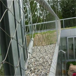 Wholesale High Quality Stainless Steel Garden Cable Mesh Fence from china suppliers