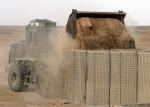 Military Welded Hesco Bastion Barrier Wall , Gabion Hesco Barriers Geotextile