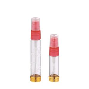 Wholesale Perfume Glass Tube Bottles 15ml 20ml 30ml Clear Glass Vials With Metal Basement from china suppliers