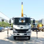 small truck mounted crane truck 4x2 cargo truck with crane