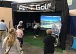 Air Sealed Black PVC Customized Sports Cage Tent Inflatable Golf Simulator Tent