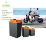 IP67 Light Weight Lithium Battery 72V 40Ah For Electric Motorcycle