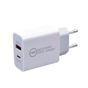 Wholesale Qualcomm 3.0 Quick Charge 2 Port 18W USB C Wall Charger from china suppliers