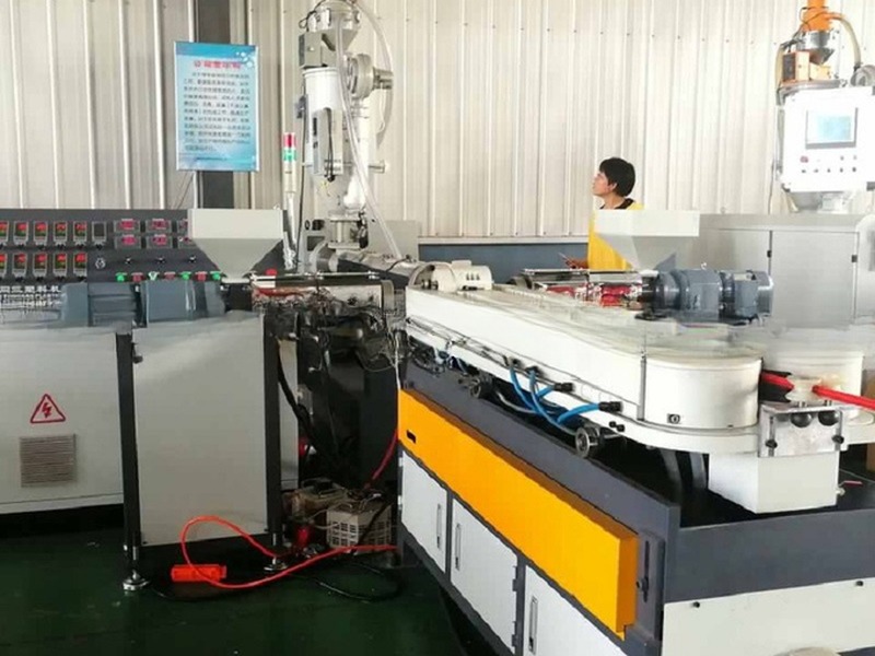 Changyue PE PVC Single Wall Corrugated Pipe Production Line