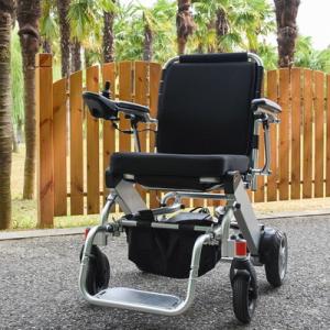Wholesale Outdoor Mobility 6km/h Classic Electric Folding Wheelchair from china suppliers