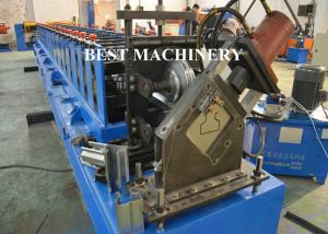 Wholesale Hydraulic Galvanized Steel Profile Goods Shelf Rack Roll Forming Machine Adjustable Change Size from china suppliers