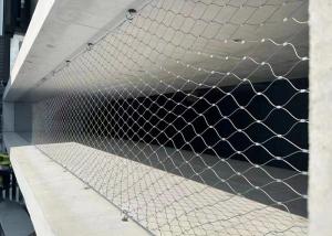 Wholesale Hanging Safety 25*25mm Wire Rope Mesh Net Flexibility Anti Acid from china suppliers