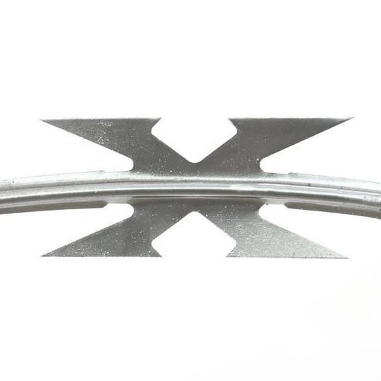 Anti Rust Galvanized Concertina Razor Barbed Wire Security Fencing