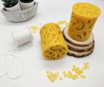 Dipped Rolled Candles Waterproof Beeswax For Sewing Thread