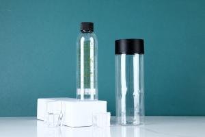 Wholesale Plastic water drinking bottle , juice beverage bottle ,milk tea bottle ,round shape plastic soft drinks bottle from china suppliers
