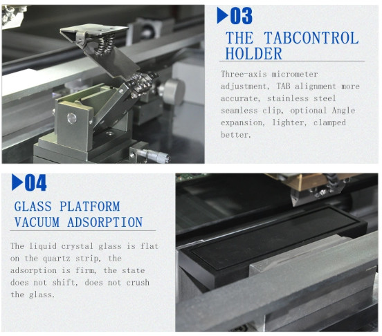 616DH Cof Tab Bonding Machine , Lcd Screen Repair Machine For LCD TV Repair