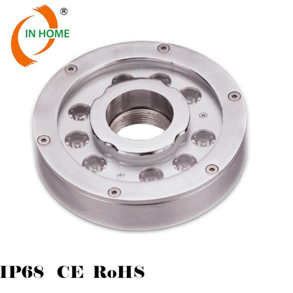 IP68 RGB 12V / 24V 27W LED Underwater Light , Landscape Fountain Waterproof Pool