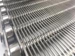 SUS304/316 Stainless Steel Eye Link stainless mesh conveyor belt System with