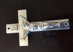 Plastic Coffin Cross D049 Gold Antique Brass zamak crucifix for coffin use 10.8