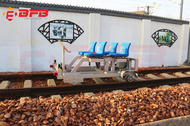 Lithium Ion Battery Railway Track Inspection Trolley Heavy Duty