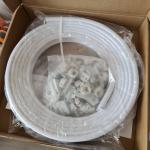 Plastic Metal Alloy Window Curved Curtain Rod Bendable Track Rail Ceiling or