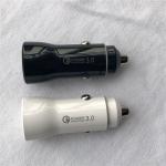 Single USB Car Cigarette Lighter Charger Qc3.0 ABS 12V - 24V