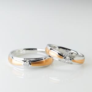 Wholesale Contrast Color OEM Men19.4 Women16.6 Jewellery Couple Rings from china suppliers