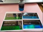 Glossy 10ml Vial Boxes Custom Printed Pharm Paper