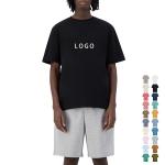 Thick 250Gsm Oversided Blank T Shirts Plain 100% Cotton For Printing