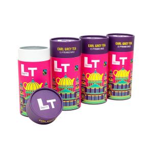 Wholesale Recyclable Paper Tube Tea Packaging 63mm Diameter Offset Printing from china suppliers