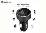 Intelligent Android Car Charger / Iphone Car Adapter Against Short Circuiting