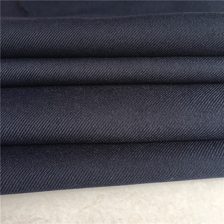 Bag Soft Textured Polyester Twill Woven Dull 288F Brushed Gabardine Fabric For Work Wear