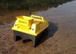 Radio controlled bait boat DEVC-103 yellow DEVICT battery rc model