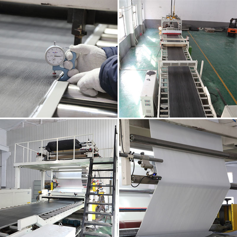 700kg/H Twin Wall Hollow Roofing PVC Floor Extruder Spc Complete Flooring Line Machine