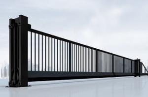 Wholesale Heavy Duty Cantilever Sliding Gates , Galvanized Zinc Automatic Sliding Gate from china suppliers