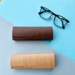 Luxury Fashion Handmade Leather Glasses Case Colorful Shockproof