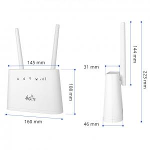 China OEM 4G Dual SIM WiFi Router Support Voice Calling For Home Office on sale