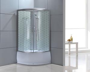 Wholesale 4mm 1000x1000x2150mm Wet Room Shower Enclosure Aluminum Frame from china suppliers