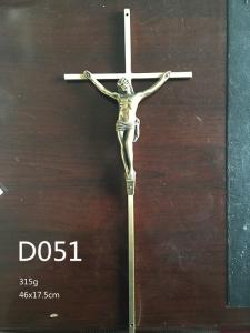 Wholesale Zinc alloy cross zamak crucifix /coffin Decoration D051 Italy quality bronze color from china suppliers