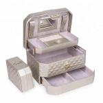 3 Layer Gift Packaging Luxury Jewelry Box For Retail Display Easy To Use