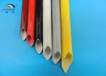 Flexile Fire Resistance Silicone Coated Braided Fiberglass Insulation Sleeving