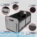 Car Trunk Organzier For Suv, Car Organziers And Storage With 6 Big Pocket, Car