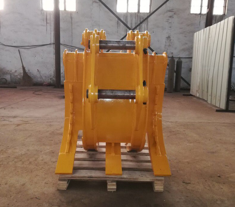 ISO Accurate 1800mm Excavator Manual Grapple Excavator Wood Grapple WX240