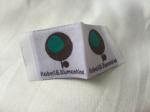 Woven label Print Washing Ribbon Instruction Labels Garment Wash Care Label