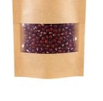 Stand up Black Heat Seal Food Grade Zip Plastic Bags for Nut Snack