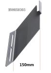 Punched 3mm Thickness Steel Plate Bracket 50mm Depth Pallet Racking Components
