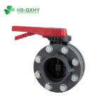 Gear Type Butterfly Valve DIN ANSI JIS PVC UPVC CPVC Ball Valve for Chemical