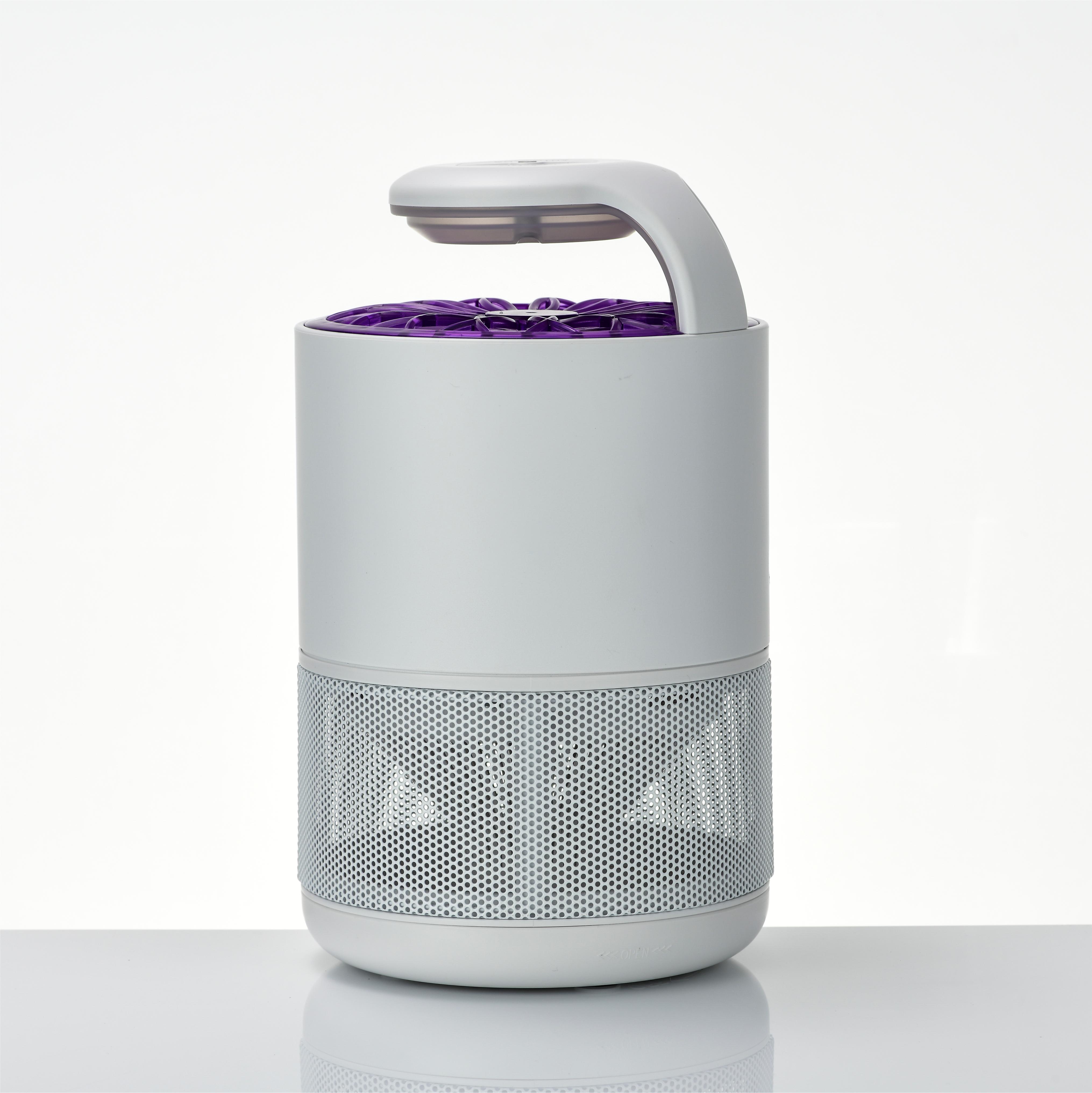 Electrical Airflow Mosquito Killer Indoor UV Light LED Flying Insect Trap With USB Cable 480 Hours