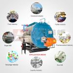 Wns Series Fire Tube Oil Steam Boiler / 3 Ton Steam Boiler Equipment